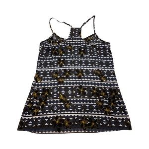 J. Crew Racerback Floral Tank Top Size 00 XXS J.Crew